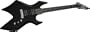 B.C. Rich Warlock Electric Guitar, Black