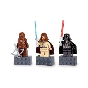 Star Wars Magnet Set Chewbacca, Darth Vader and Obi-Wan Kenobi