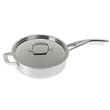J.A. Henckels International Classic Clad 5-Quart Non-Stick Saute Pan with Lid