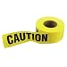 3in. x 1000ft. Plastic CAUTION Barrier Tape