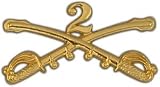 2nd Cavalry Large Pin