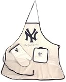 New York Yankees MLB Apron Oven Mitt Potholder Tailgate Set
