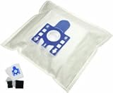 Pack of 5 fleece vacuum cleaner bags and 3 filters to fit the Miele Euro Classic 2000