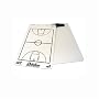 Baden Dry Erase Basketball Game Board with Clipboard and Pen