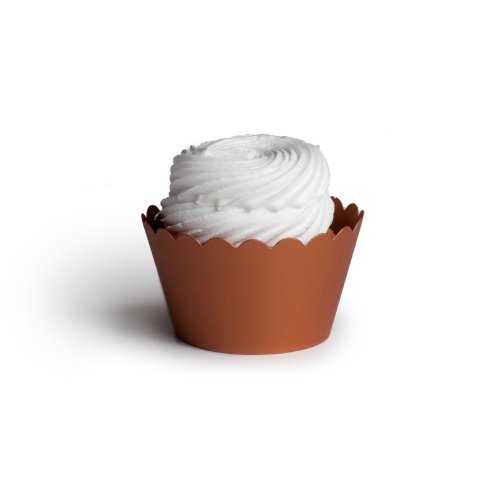 Dress My Cupcake Standard Copper Cupcake Wrappers, Set of 50