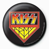 ロック缶バッジ『ＫＩＳＳ《キッス》』