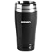 Nissan Logo Black Stainless Steel Travel Mug, Official Licensed