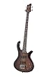 Schecter RIOT-4 Bass - Dark Brown Sun Burst