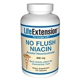 Life Extension No Flush Niacin 800 Mg , 100 Capsules