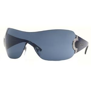 Authentic Bvlgari Sunglasses 653B BLUEISH BLACK 95280