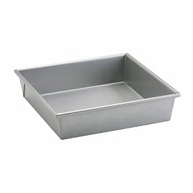 Anolon Commercial Bakeware Aluminized Steel 9-Inch Square Cake Pan by Anolon