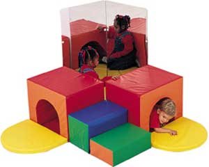 Childrens Factory CF321-948 Corner Tunnel Climber