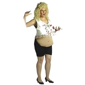 Anita Johnson White Trash Costume - Great Phil McCracken Couples or Hillbilly Comedy Costume! (Wig not included)