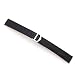 Black Genuine Crocodile Strap 15mm