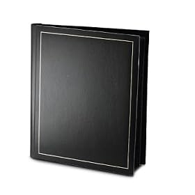 Parade Preview Photo Album for 8x10 prints, Black