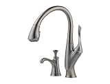 Brizo Belo Brilliance Stainless Kitchen Pull Down Faucet with Soap Dispenser