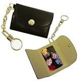 The original Kate Spade leather keychain frame - 1.5x2.5