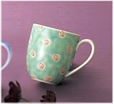 岡田絹代 水玉 マグ 【マグカップ 九谷焼】