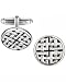 Kit Heath Round Celtic Weave Cuff Links