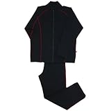 30'upDIET(サーティアップダイエット) シェイプスーツ サーモゲティアGeTiA メンズ トラックトップ ブラック×レッド