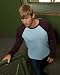 Canvas Ringspun Cotton Color Block Raglan