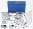 Westward 4YP78 Socket Set, 204 Pieces