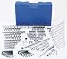 Westward 4YP78 Socket Set, 204 Pieces