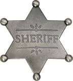 Sheriff 6 Point Obsolete Old West Police Badge