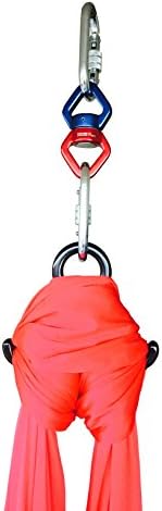 Wing Dance Aerial Silks Fabric with Complete Hardware Kit - Red