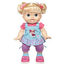 Baby Alive Baby Wanna Walk Doll - Blonde