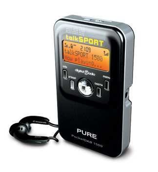 Childrens Toyshop  Electronics : PURE POCKET DAB 1500 RADIO - TALKSPORT BRANDED