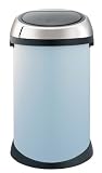 Kitchen & Housewares : Brabantia Touch Bin 50litre Soft Blue