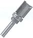 K41 CARBIDE-TIP 2F TEMPLATE ROUTER BIT W/BALL BEARING GUIDE 5/8 DIA X 1/2