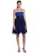 XOXO Junior's Rosette Strapless Dress