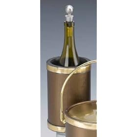 Kraftware 44378 Corduroy - Bronze Deluxe Wine Chiller by Kraftware