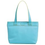 Baekgaard Zip Tote - Caribbean Blue/Lemon