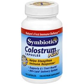 Symbiotics Colostrum Plus ( 120 caps ) by