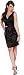 Satin Formal Little Black Dress Crystal Pin Prom Bridesmaid Junior Plus Size