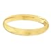 Duragold 14k Yellow Gold Polished Bangle Bracelet (10.5mm)