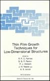 Thin film growth techniques for Low - dimensional structures