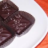 Caramels Covered in Dark Chocolate Kissed with Sea Salt in a 24 Piece Gift Box