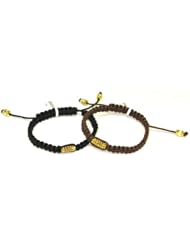 14kt Solid Gold 9.63ct Diamond Pave Macrame Bracelet Handmade Jewelry