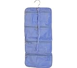 Women's Baggallini HCB117 Hanging Cosmetic Bagg (in Periwinkle Ripstop Nylon)