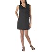 Go International® Side Ruffle Dress - Ebony