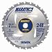 Irwin 11140 7-1/4-Inch 40 Tooth ATB Finishing Steel Saw Blade with 5/8-Inch and Diamond Knockout Arbor