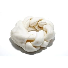 PJ Pet Poducts Rawhide Braided Ring 11 cm 10 x 150 g
