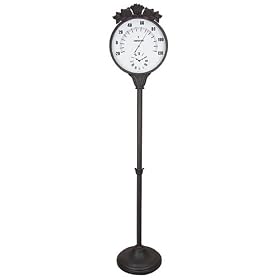 Outdoor Flowers and Frogs Weather Station by Durocraft