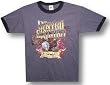 LYNYRD SKYNYRD - Distressed Ringer - Gray / Black T-shirt