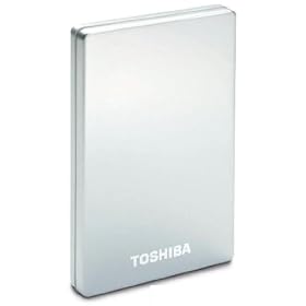 Toshiba PX1626E-1HE0 500GB StorE Alu2 USB 2.0 2.5 Inch External Hard Drive Silver