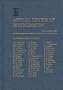 Annual Review of Biochemistry: 1997